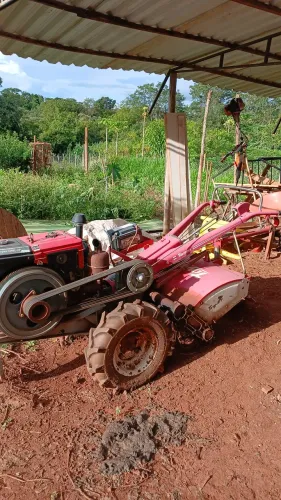 Motocultivador Toyama TDWT8AE 16,5 hp diesel partida rápida