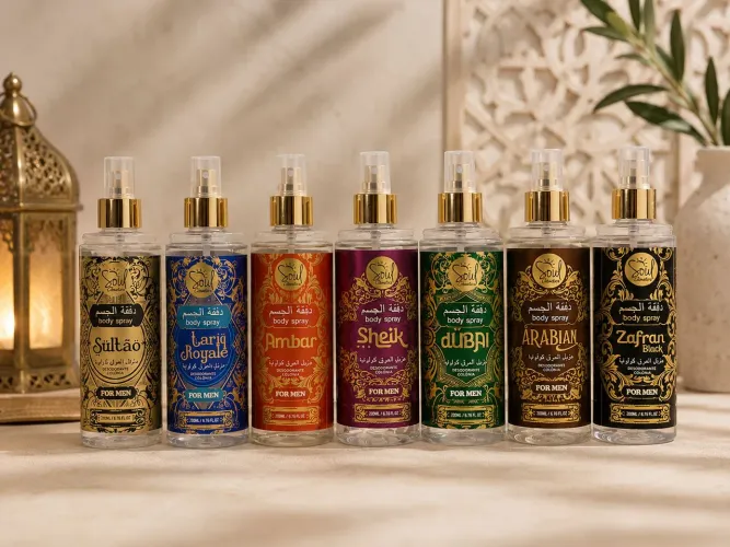 Body Splash Árabe Masculino Soul Cosméticos