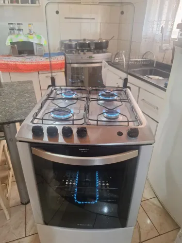 Fogão Electrolux acendimento automático Luz entrego