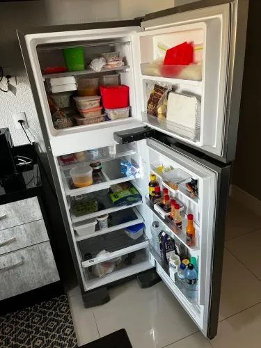 Geladeira/Refrigerador Brastemp Frost Free BRM44 375 Litros - Evox - 220v