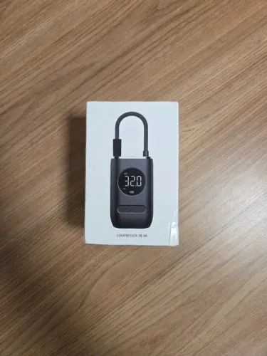 Calibrador De Ar Portátil Digital com Lanterna LED para Encher Pneus
