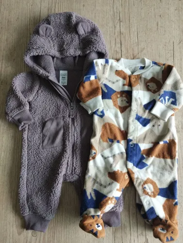 2 Macacões Carter's NOVOS - Tam 03 meses