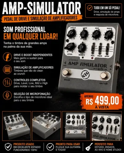 Drive Amp Simulator AS-1 Pesal
