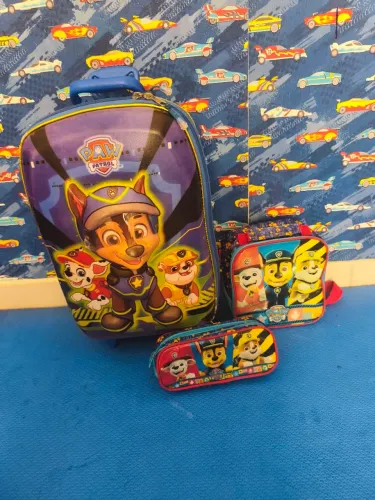 Kit Mochila e Lancheira 