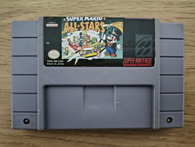 Super Mario All-Stars Super Nintendo SNES Original