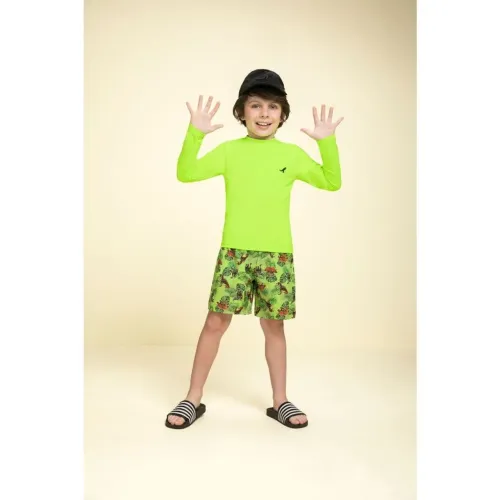 Kit com 2 Camisas UV Menino Infantil