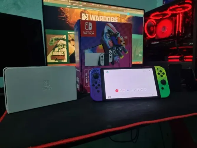 Nintendo Switch Oled 64gb - Ótimo estado