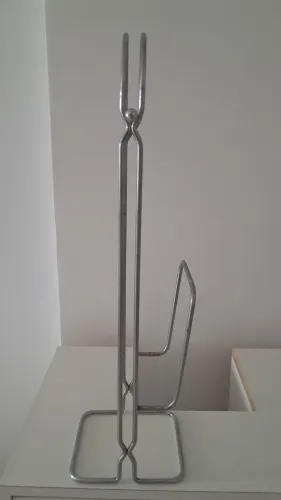 Vendo suporte de papel higiênico de inox..