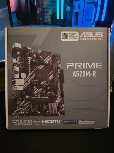 ?Placa-Mãe ASUS PRIME A520M-R - Soquete AM4, DDR4 e Durabilidade ASUS
