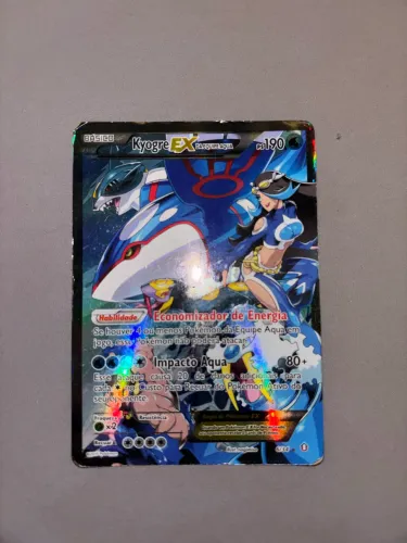 Kyogre ex 006/34 carta Pokémon 2015