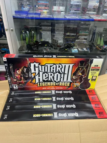 Guitarra guitar hero 3 ps3 original sem fio