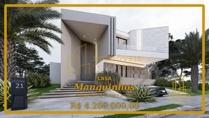 Venha Conhecer esta Casa Triplex em Manguinhos com Infraestrutura Completa
