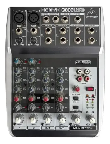Mesa de som Behringer Q802