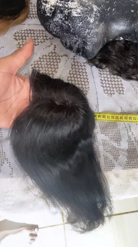 Topo cabelo 100% humano orelha a orelha