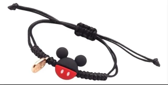 Pulseira Telescópica Mickey Trançada