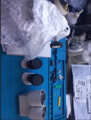 microscopio com defeito
