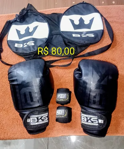 KIT TREINO DE BOX OU MUAY THAI