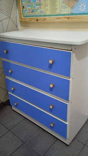 Cômoda Azul