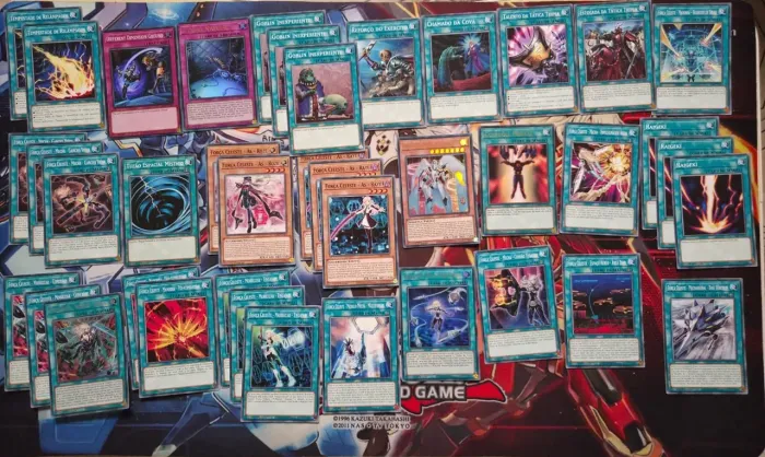 Deck Sky Striker Força Celeste Yugioh Card Completo