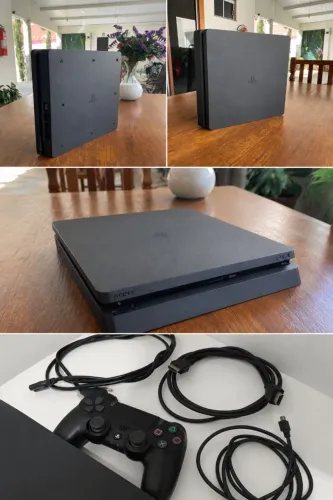 PlayStation 4 Slim com 8 Jogos Originais