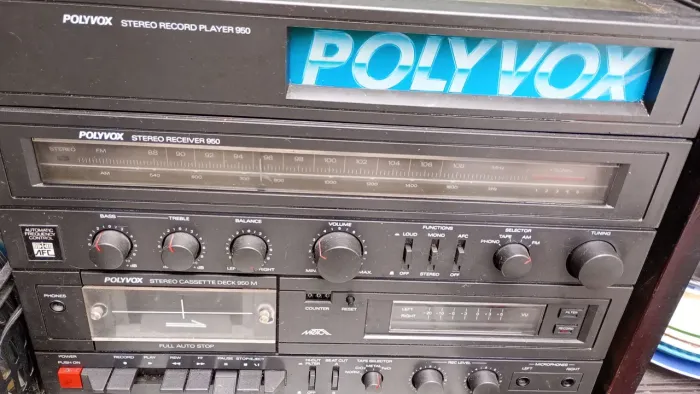 Toca Discos 3 em 1 Polyvox 
