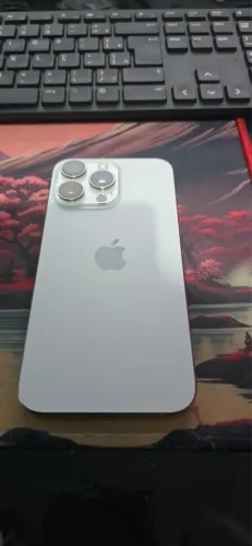 IPHONE 15 PRO MAX 256 BRANCO TITÂNIO