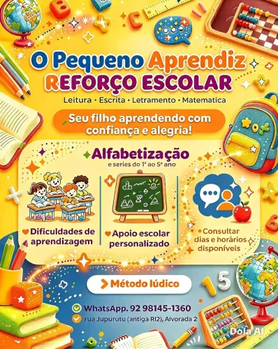 Reforço Escolar - Alvorada 2
