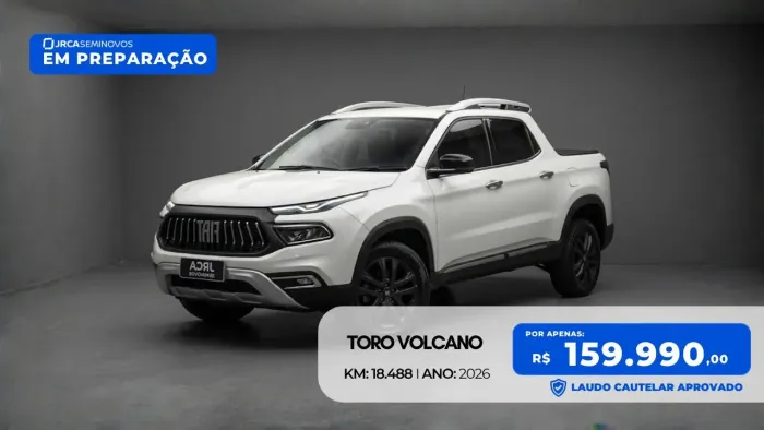 Fiat Toro Volcano 1.3 T270 4x2 Aut. 2026
