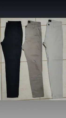 Calças masculinas (3 peças) PRODUTO SEMI NOVO