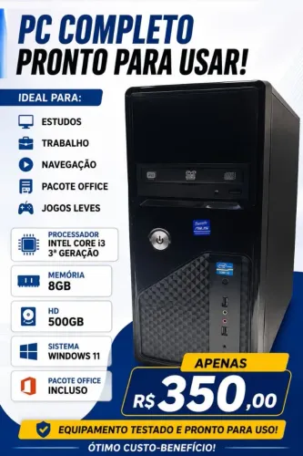 Pc completo pronto para usar