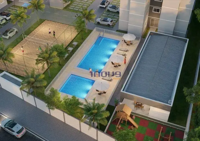 Apartamento com 2 dormitórios à venda, 46 m² por R$ 246.000,00 - Lagoa Redonda - Fortaleza