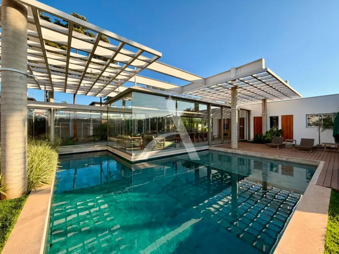 Casa térrea com 4 suítes à venda no Entreverdes em Campinas/SP