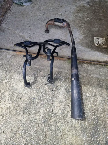 Vendo escape FAN 125 2013, protetor de carenagem da bros.