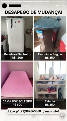 MÓVEIS A VENDA MUDANÇA