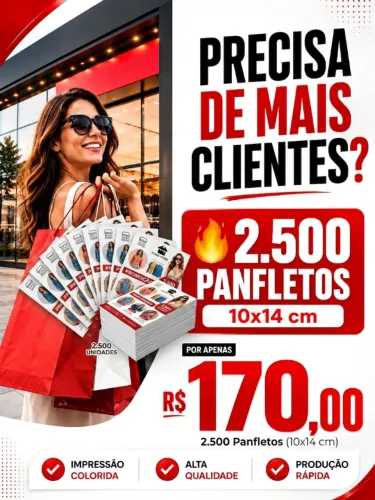 Panfletos para Lojas de Roupas