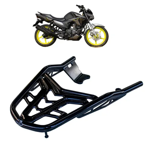 BAGAGEIRO VISION CURTO PARA FACTOR 150 2025 PRETO BRILHO