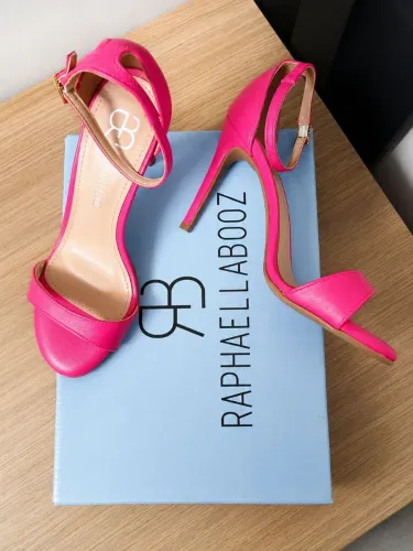 Sandali salto, cor rosa , Raphaela boss