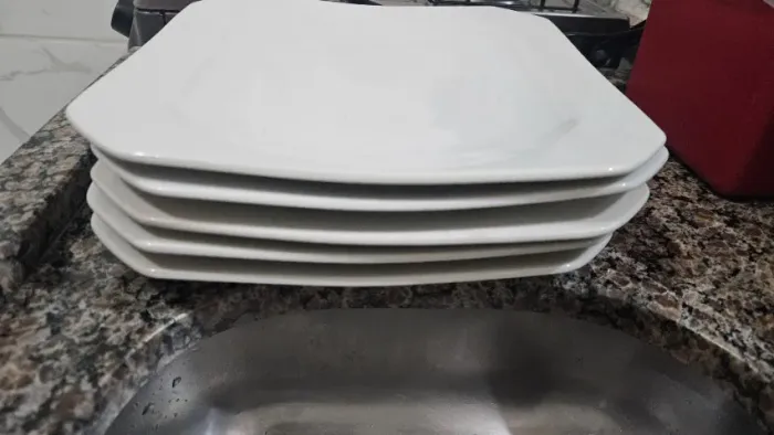 Pratos porcelana schmidt usado 5 peças