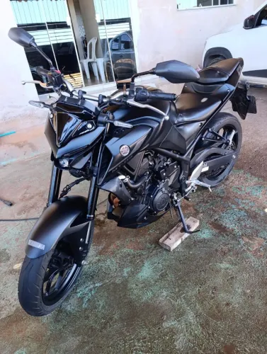 Yamaha MT-03 Preta 2023, Único dono.