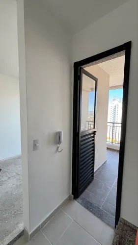 Porta de Alumínio Preto para Lavanderia 2,18 x 0,65 m
