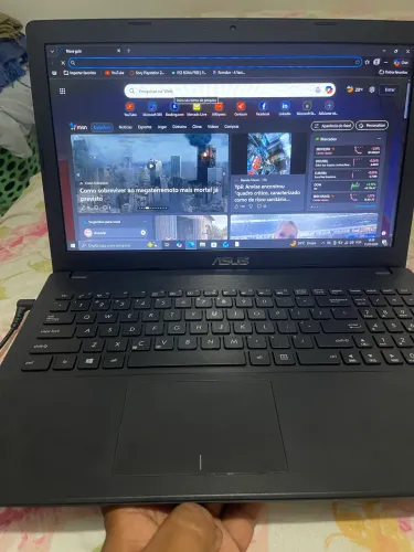 Notebook Asus 15 polegadas