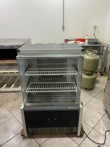 Balcão Vitrine Estufa Gelopar Aurora 