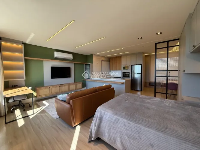 Studio Mobiliado com Vista para o Mar no Sapphire Studios & Gallery | Córrego Grande
