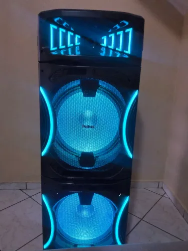 Caixa de Som Torre Philco Extreme 2400W - Bluetooth / LEDs