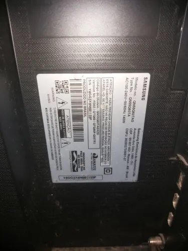 Vendo televisão smart Samsung 55 polegas .