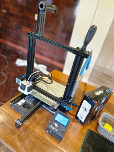 Impressora 3D Creality Ender-3 + 1Kg PLA F3D preto