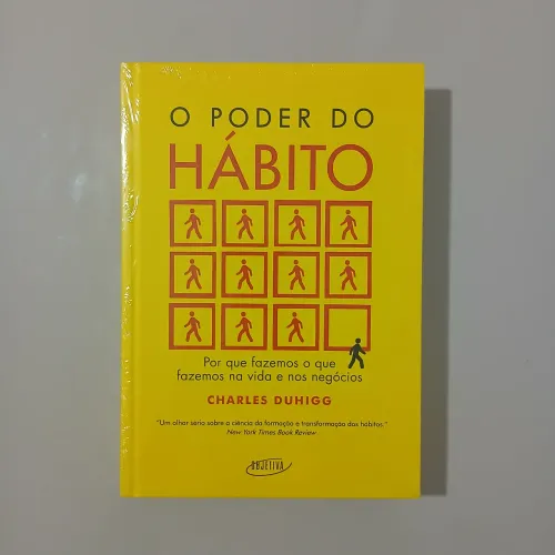 Livro O Poder do Hábito (Capa Dura)