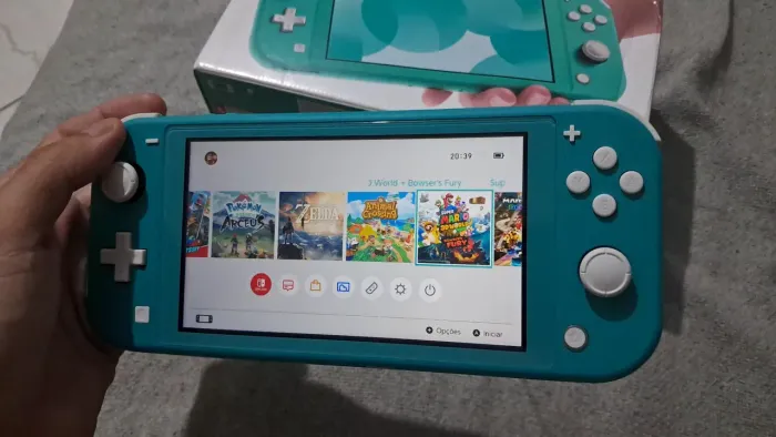 Switch lite desbloqueado 128gb