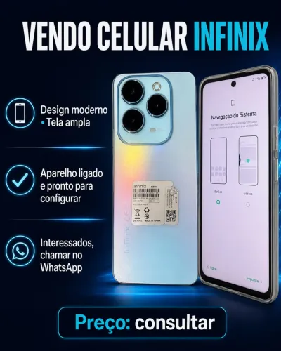 Celular gamer Infinix hot pro