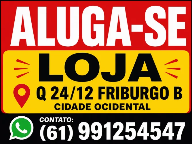Alugo loja no Friburgo
